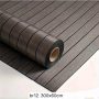 Rolna PVC premium dekorativne tapete 300 x 60 cm Braon boja - dezen linije