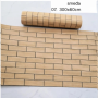 Rolna PVC premium dekorativne tapete  300 x 60 cm smeđa boja - dezen kocke