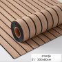 Rolna PVC premium dekorativne tapete 300 x 60 cm smeđa boja - dezen linije