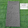 PU Kamen obloga 120 x 60 cm model d4 tamno siva